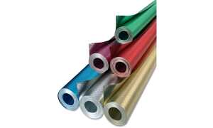 folia Alu-Bastelfolie Sternchen, 500 mm x 10 m, grün (57905824)