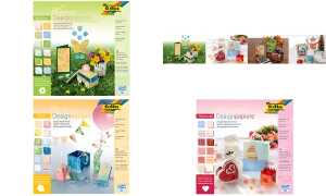folia Designpapierblock Romantik, 305 x 305 mm, 12 Blatt (57905863)