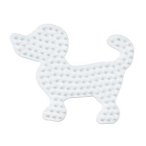 Hama Stiftplatte kleiner Hund, we iß (58140192)