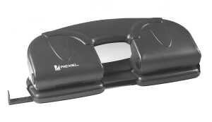 Rexel Vierfachlocher V412, Stanzlei stung: 12 Blatt, schwarz