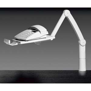 Hansa flexibler Telefonschwenkarm T SA 5020, lichtgrau (61000245)