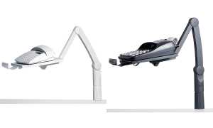 Hansa Erweiterungsplatte für Telefo nschwenkarm, schwarz (61000261)