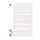 Register A4+ Tauenpapier 110 g/m², blanko, 31 Blatt, hellgrau