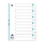 Register A4 0,15 mm starker PP-Folie, 1-12, 12 Blatt,...