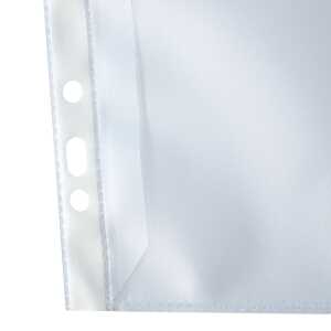Prospekthüllen Spezialhüllen A4 Verschlusslasche, PP 0,12 mm 100 Stk