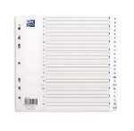 Oxford Tauenpapier-Register A-Z D IN A4 24-teilig teild. (61100424)
