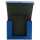 Dokumentenmappe A4, 350 g/m² Hartpappe (RC), 1,4 mm stark, 6 cm blau