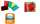 ELBA Kunststoff-Register, blanko, f arbig, PVC, A5 quer (61171804)