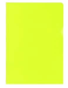 ELBA Sichthüllen "Premium" farbig A4, PVC, 0,15 mm, 25 Stück gelb