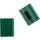 ELBA Farbreiter für "vertic"-Hängeregistraturen, 25 Stück, dunkelgrün