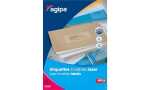 agipa Wetterfeste Etiketten, 70 x 3 7 mm, transparent...