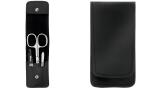 Clauss Manikür-Set, im Leder-Etui, schwarz (62350000)