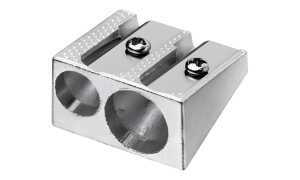 WESTCOTT Doppel-Spitzer, aus Metall , Keilform, silber (62350094)