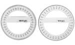 WESTCOTT Winkelmesser Vollkreis 360 Grad, 100 mm (62350183)