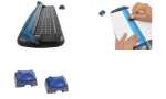 WESTCOTT Rollen-Schneidemaschine, D IN A4, schwarz/blau...