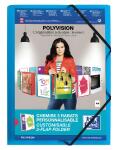 Oxford Eckspannermappe "polyvision" A4, mit 3...