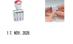 trodat Datumstempel 1000, Abdruckgr öße: 3 x 15 mm (62514821)