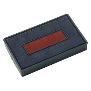 COLOP Ersatzstempelkissen E/200/2, blau/rot, Doppelpack (62518016)