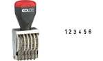 COLOP Ziffernstempel 04006, 6-stell ig (62518041)