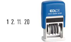 COLOP Datumstempel Mini Dater S120 SD, Monate in Zahlen (62518104)