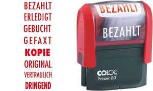 COLOP Textstempel Printer 20/L MAH NUNG (62518299)