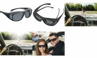 WEDO Überzieh-Sonnenbrille für Auto fahrer mit...