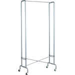 Unilux FOLDY Rollgarderobe metallgrau, faltbare...