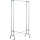 Unilux FOLDY Rollgarderobe metallgrau, faltbare Kleiderstange