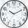 Unilux MAXI WAVE Wanduhr mit Funksteuerung schwarz, D: 37,5 cm,
