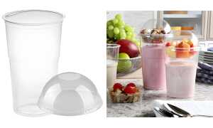 STARPAK Kunststoff-Trinkbecher Hur ricane, PET, 0,3 l (6411311)