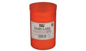 PAPSTAR Grablicht T3, Durchmesser: 64 mm, rot (6415694)