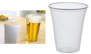 STARPAK Kunststoff-Trinkbecher PS, 0,3 l, glasklar, 75er (6416159)