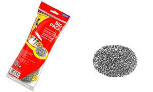 Peggy Perfect Edelstahl-Topfreinige r, 3er Pack (6422155)