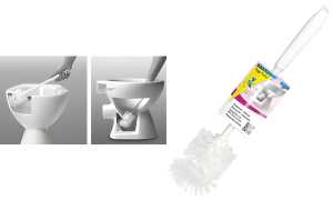 Peggy Perfect WC-Bürste 2000, Kunst stoff, Rundkopf, weiß (6422191)