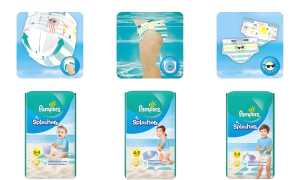 Pampers Schwimmwindeln Splashers Gr öße 5 - 6, Tragepack (6430559)