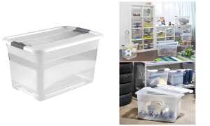 keeeper Aufbewahrungsbox cornelia , 52 Liter, transparent (6440004)