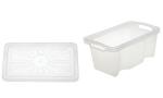 keeeper Aufbewahrungsbox franz, 6 ,5 Liter, transparent...