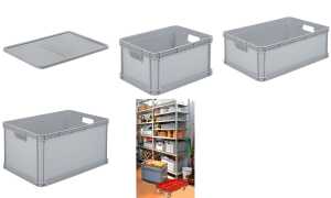 keeeper Aufbewahrungsbox robert, 20 Liter, lichtgrau (6440030)