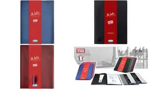 ELBA Sichtbuch Le Lutin, DIN A4, mit 100 Hüllen, schwarz (64401109)