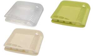 keeeper Geschirrablaufkorb pierre mit Tablett, transparent (6440216)
