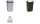 keeeper Abfalleimer swantje, 50 L iter, silber / anthrazit (6440350)
