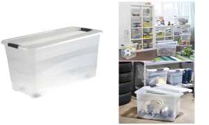 keeeper Aufbewahrungsbox konrad, mit Rollen, 83 Liter (6440382)