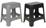 keeeper Maxi-Hocker max, aus PP, silber (6440639)