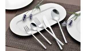 Esmeyer 24-teiliges Besteck Silke , aus Edelstahl 18/0 (6450201)