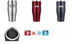 THERMOS Isolierbecher STAINLESS KIN G, 0,47 Liter, silber...