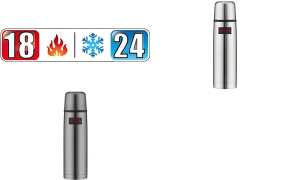 THERMOS Isolierflasche Light & Comp act, silber, 0,75 Liter (6463128)