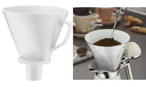 alfi kaffeefilter Aroma plus, aus P orzellan, weiß (6463157)