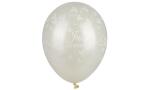 PAPSTAR Luftballons Just Married, elfenbein metallic...
