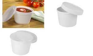 STARPAK Suppenbecher rund To Go, weiß, 770 ml (6485374)