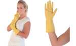 HYGOSTAR Latex-Universal-Handschuh BETTINA, L, gelb...